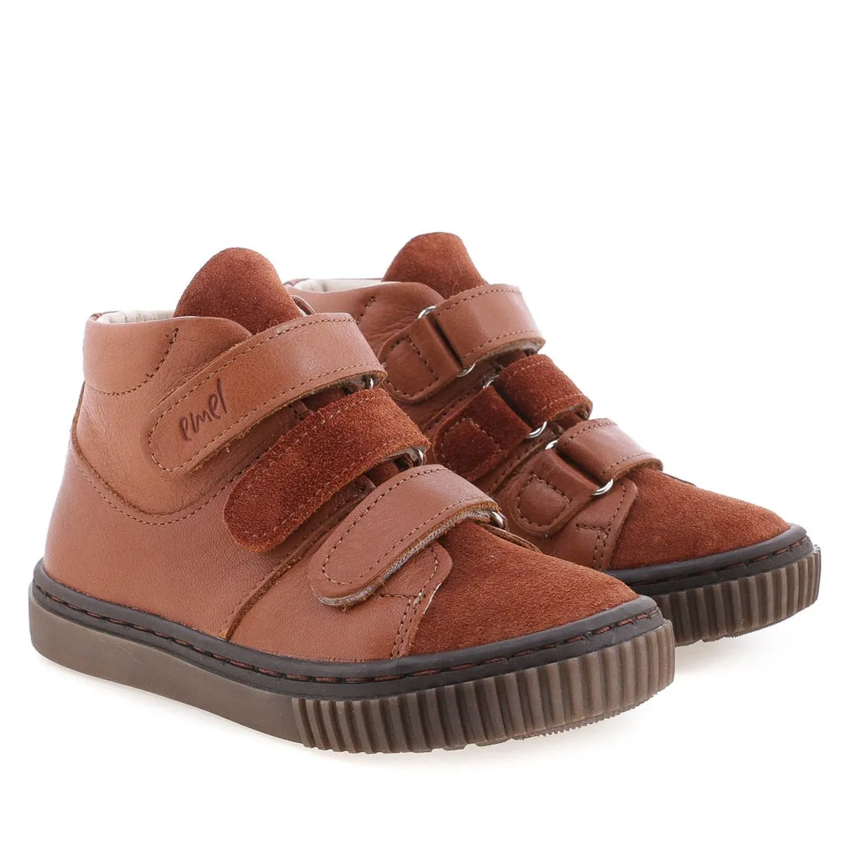 (2699-5) Emel velcro shoes - brown