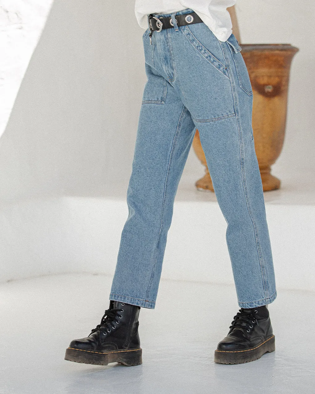 304 Service Fatigue Pants - Denim