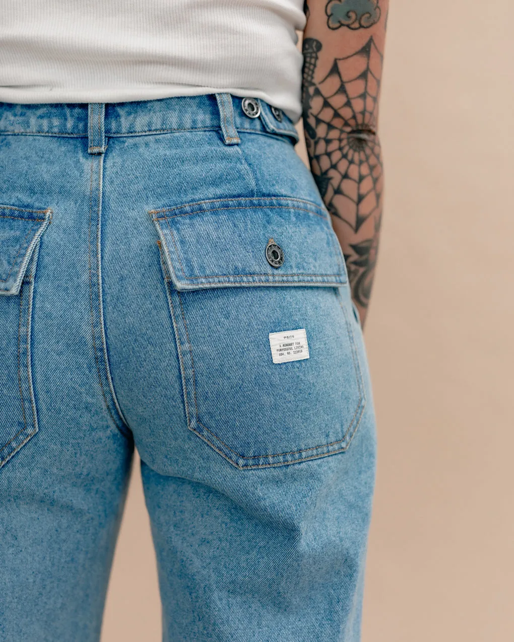 304 Service Fatigue Pants - Denim