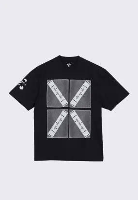 4 Boxes Cross T T-Shirt - Black