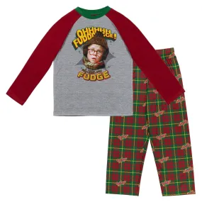 A CHRISTMAS STORY Pullover Pajama Shirt and Pants Sleep Set