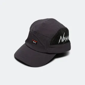 Air Cloth Mesh Jet Cap - Black