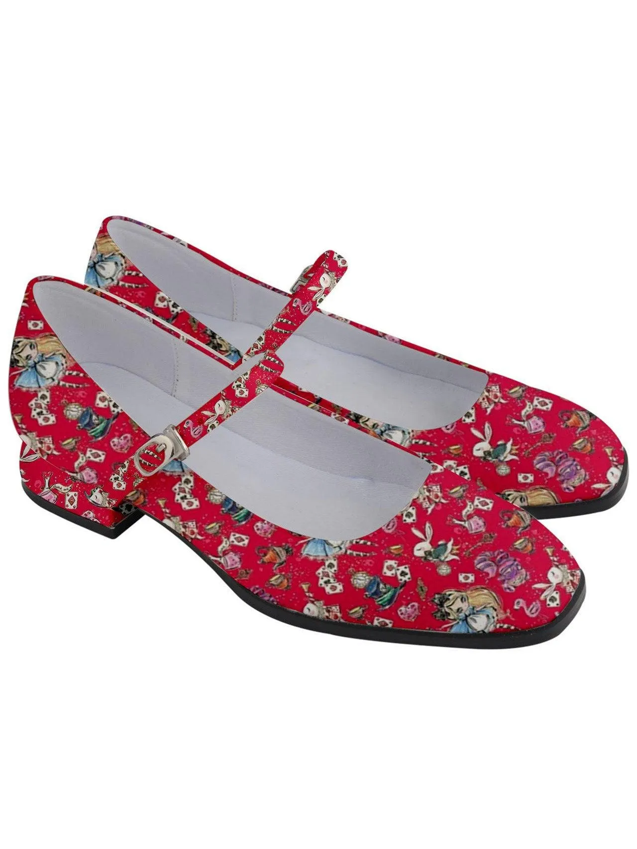 Alice in Wonderland Women's Mary Jane Shoes