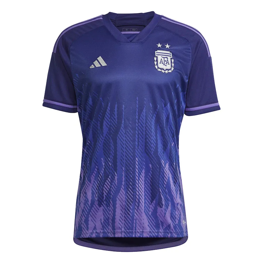 Argentina National Team Adidas World Cup 2022/23 Away AEROREADY Replica Blank Jersey - Navy