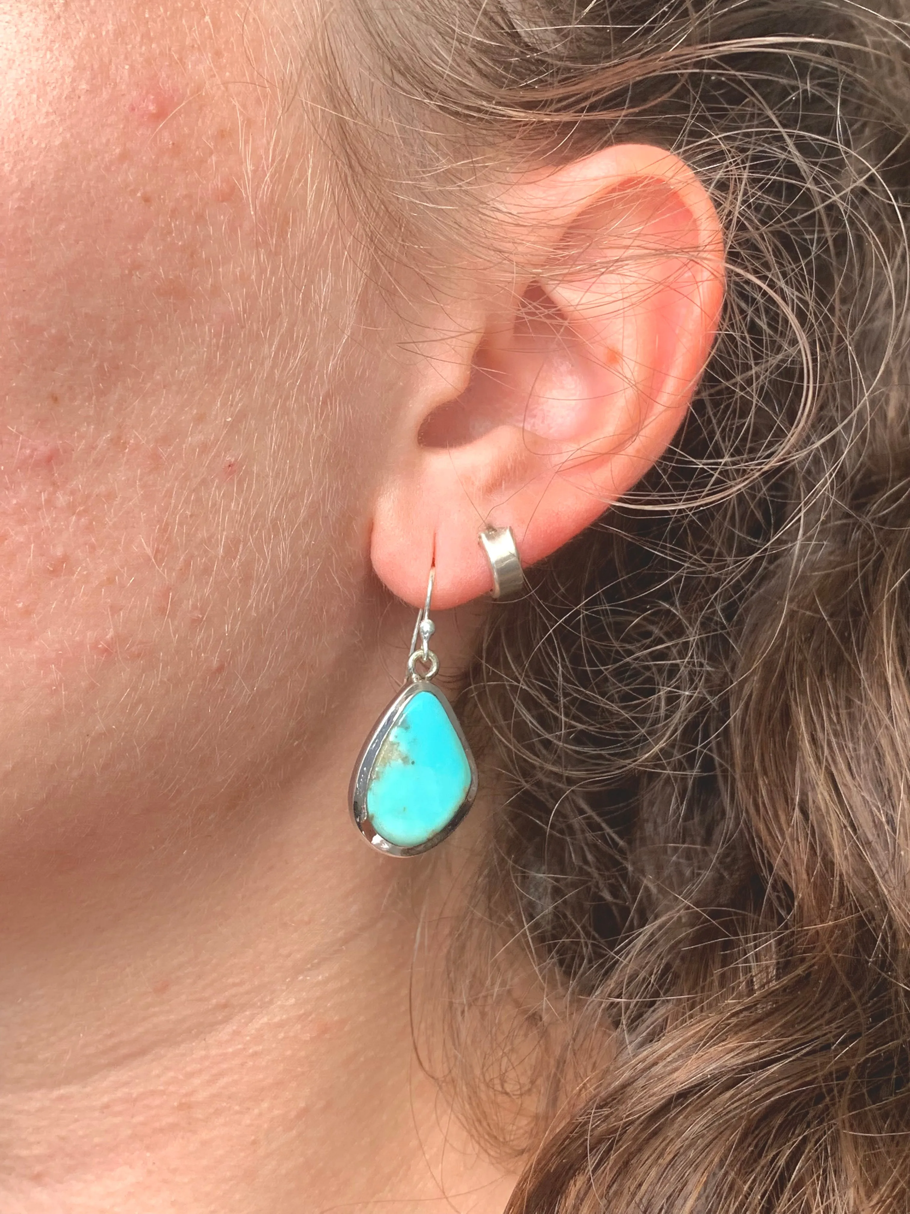 Arizona Turquoise Naevia Earrings - Freeform