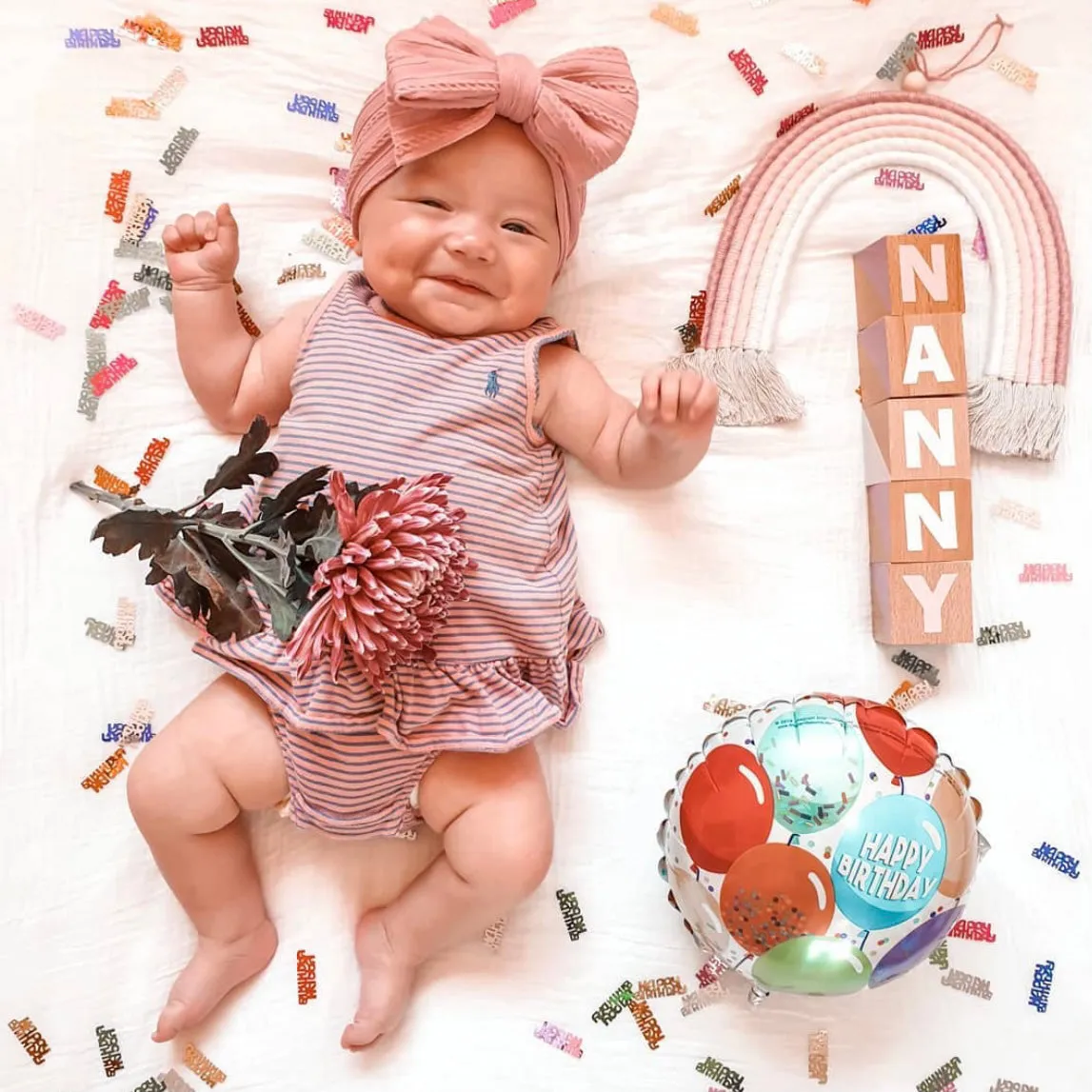 Baby Top Knot Double Bow Headband Forest Green