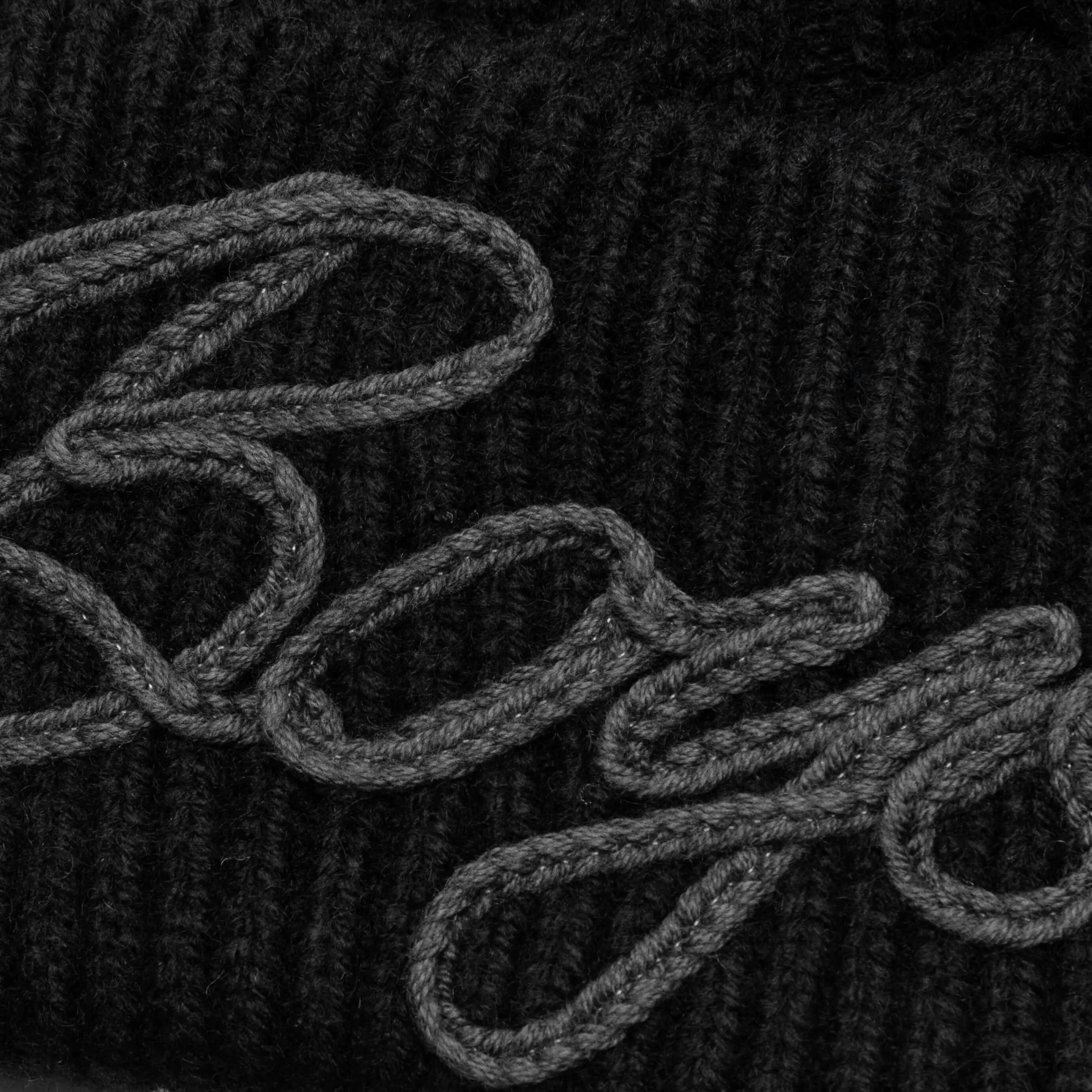 BB Script Skully - Black