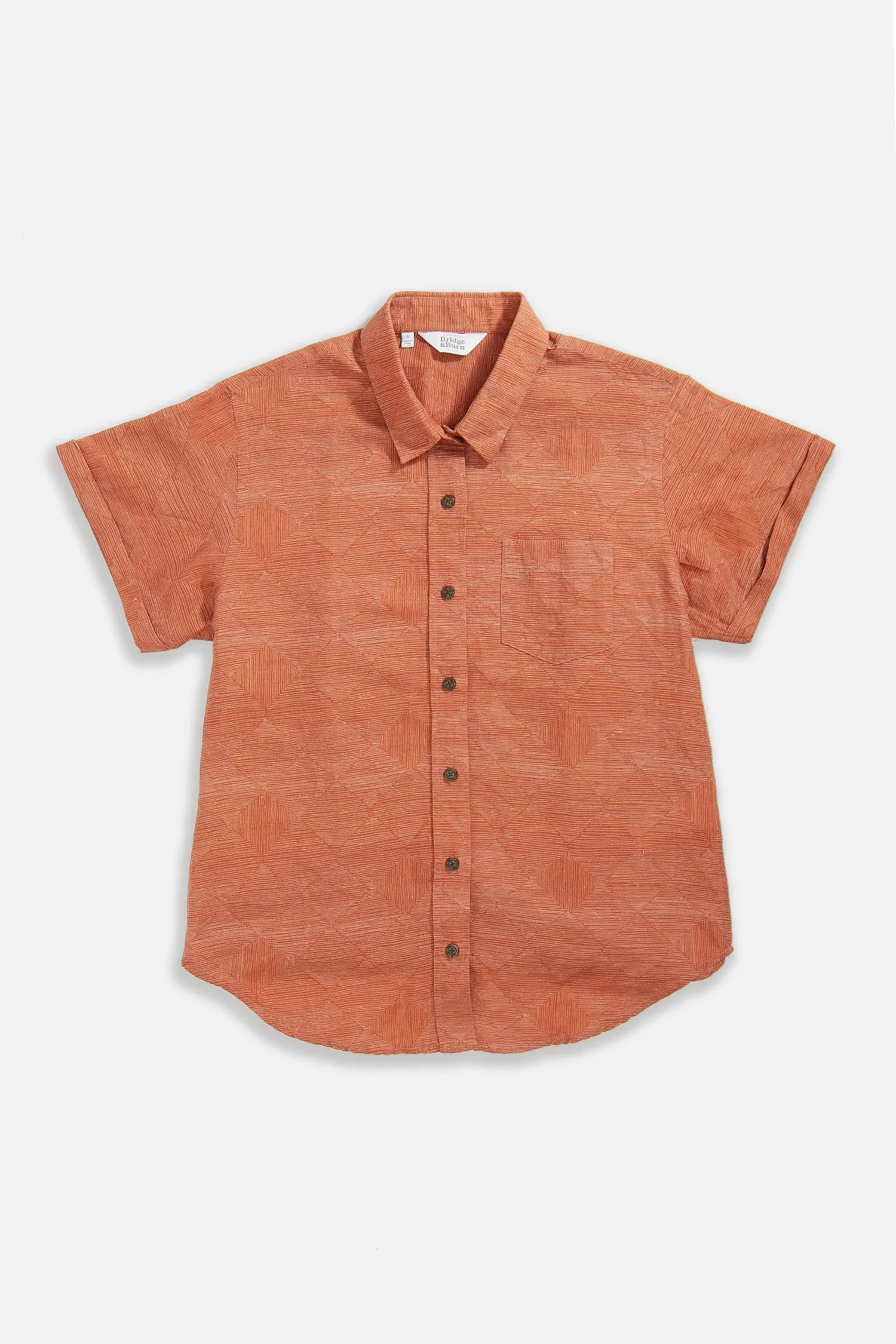 Bea Shirt / Rust Line