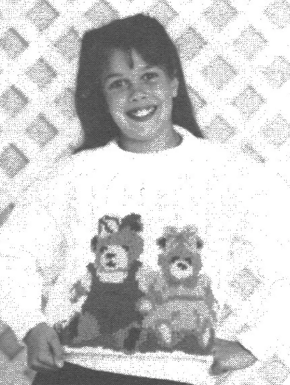 Bears In Garden Pullover Pattern