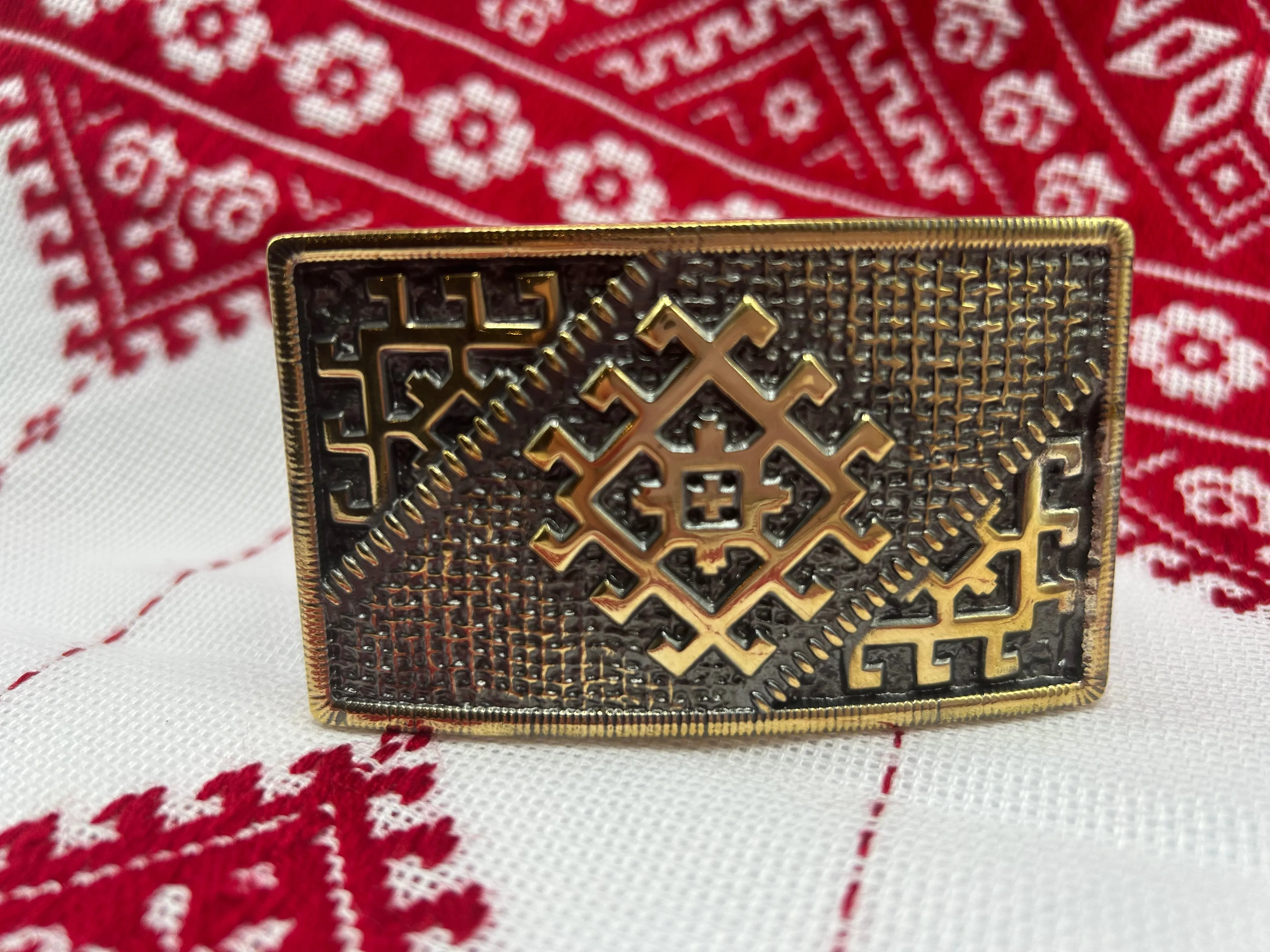 Belt Buckle “Woven”