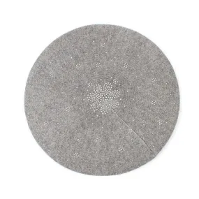 Beret Queen Melbourne (Light Grey)