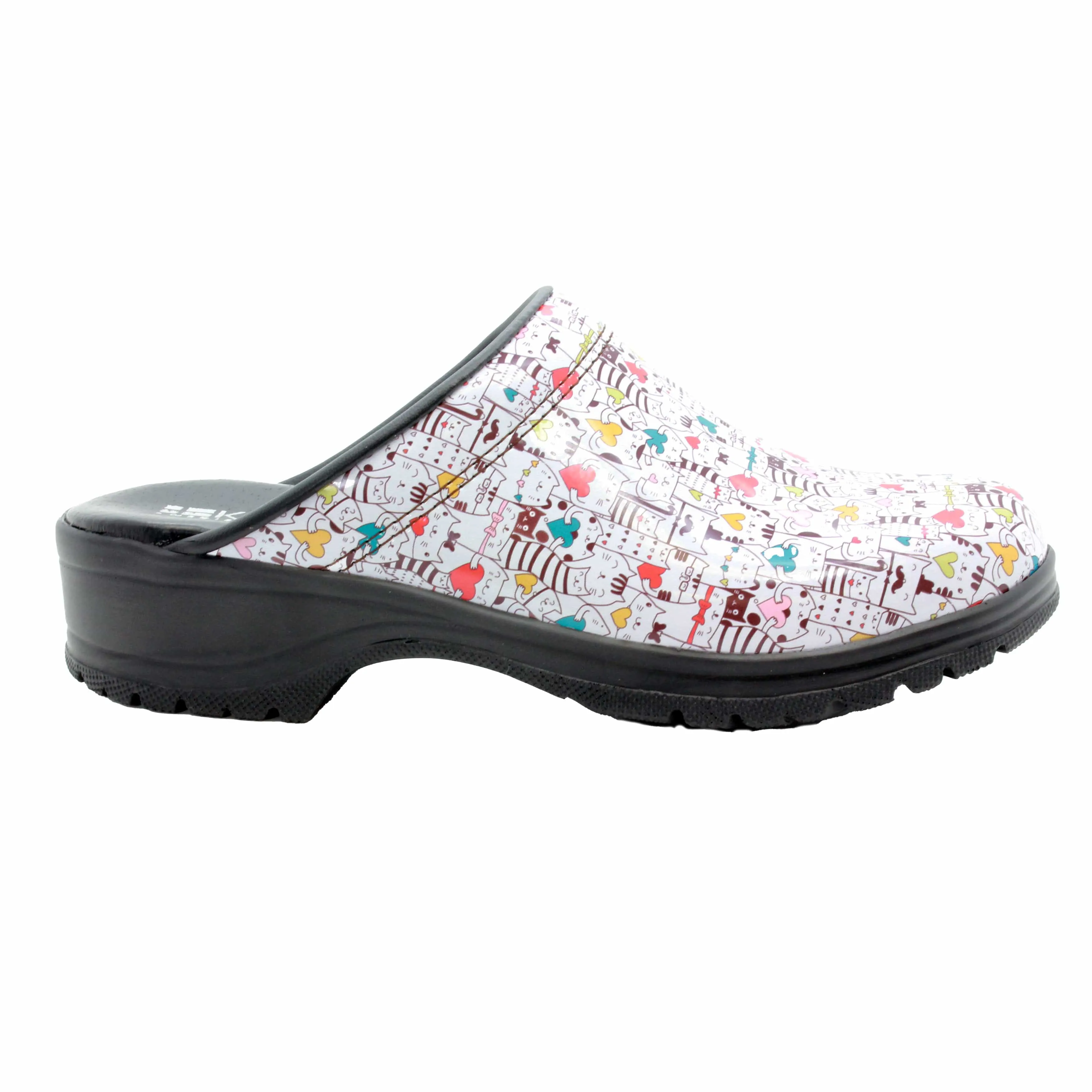 BJORK Flex Pro Catlove Open Back Leather Clogs