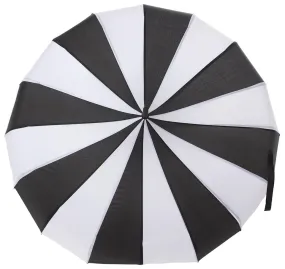 Black and White Pagoda Umbrella