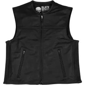 Black Brand Dagger Men's Cruiser Vests (BRAND NEW)