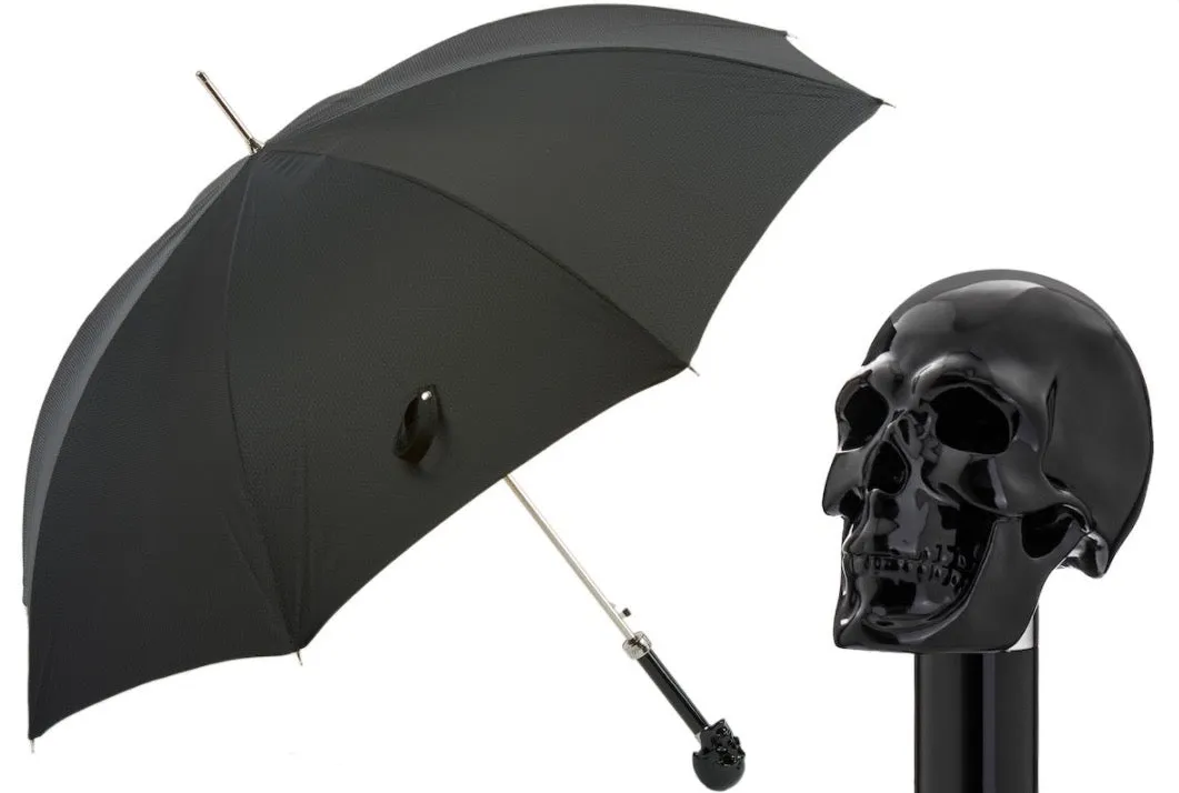 BLACK SKULL UMBRELLA