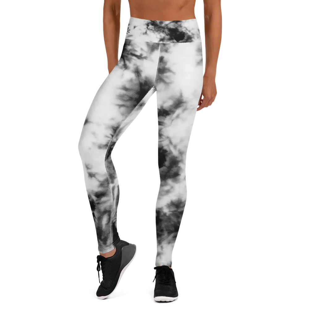 Black Tie Dye Leggings