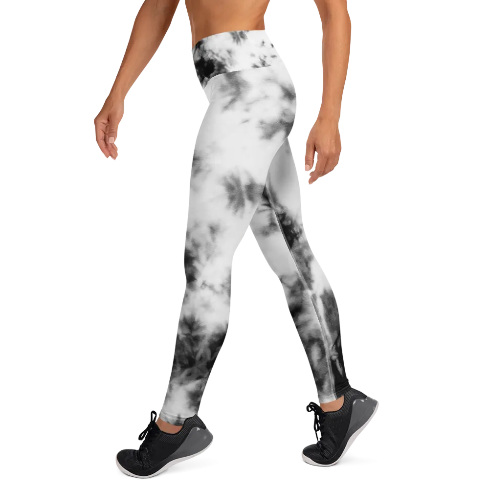 Black Tie Dye Leggings