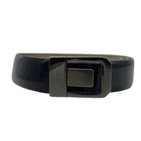 BRIONI Vintage Leather Belt - Black