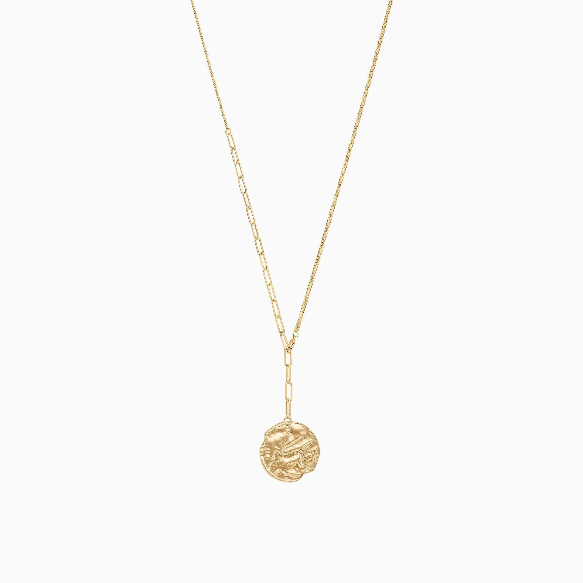 Cascade Coin Necklace