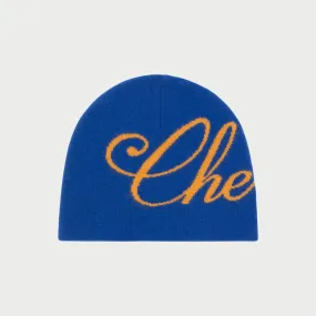 Cashmere Skull Cap Beanie (Blue)