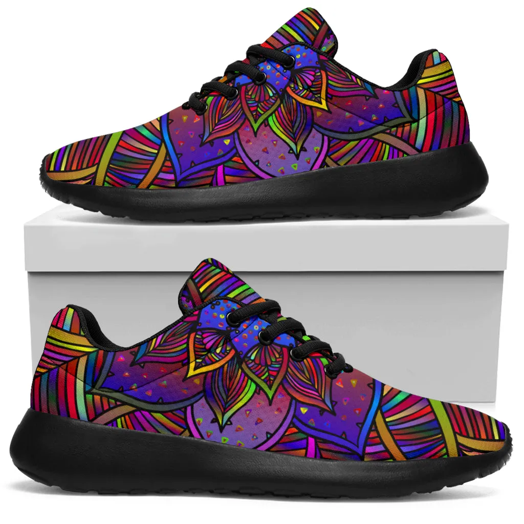 Colorful Mandala Sport Sneakers