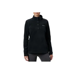 Columbia Womens Benton Springs 1/2 Snap Pullover - Black