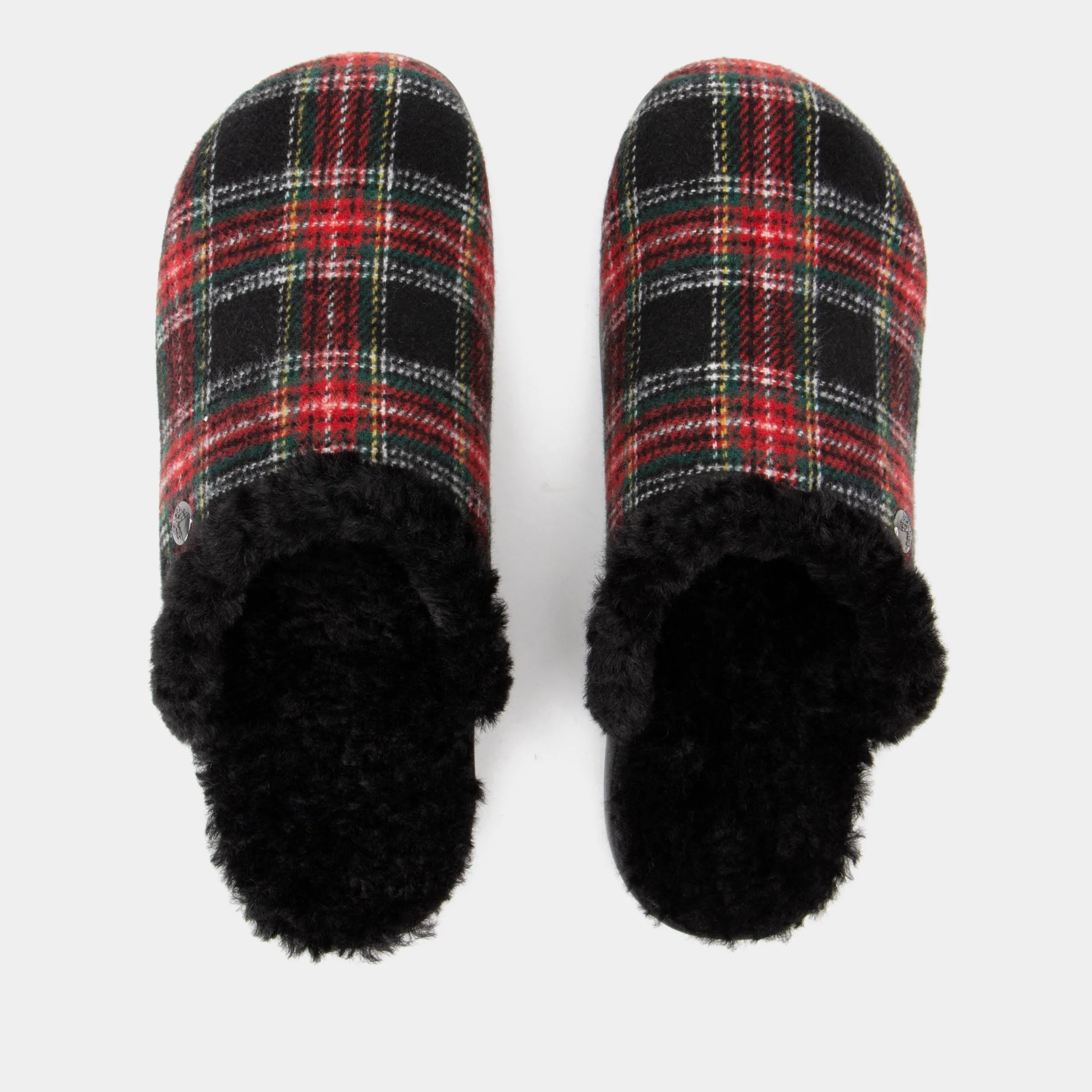 Comfee Plaidly Black Slipper