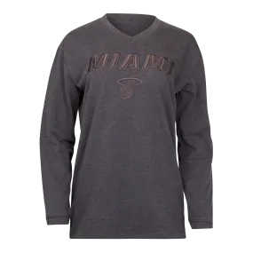 Concepts Sport Miami HEAT Women's Volley Long Sleeve Top