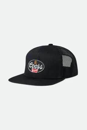 Coors Griffin Trucker Hat - Black/Black