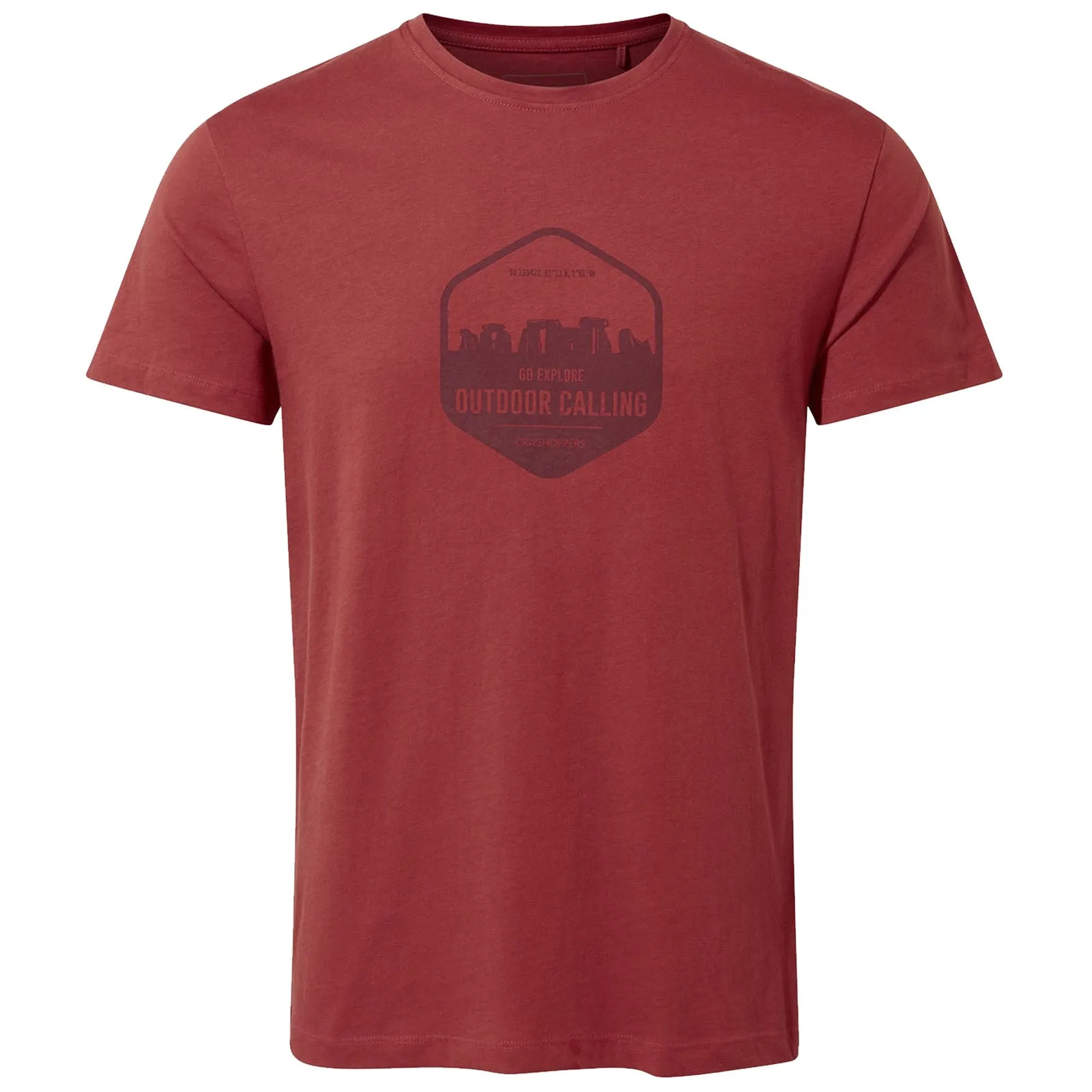 Craghoppers Mens Mightie Stonehenge T-Shirt