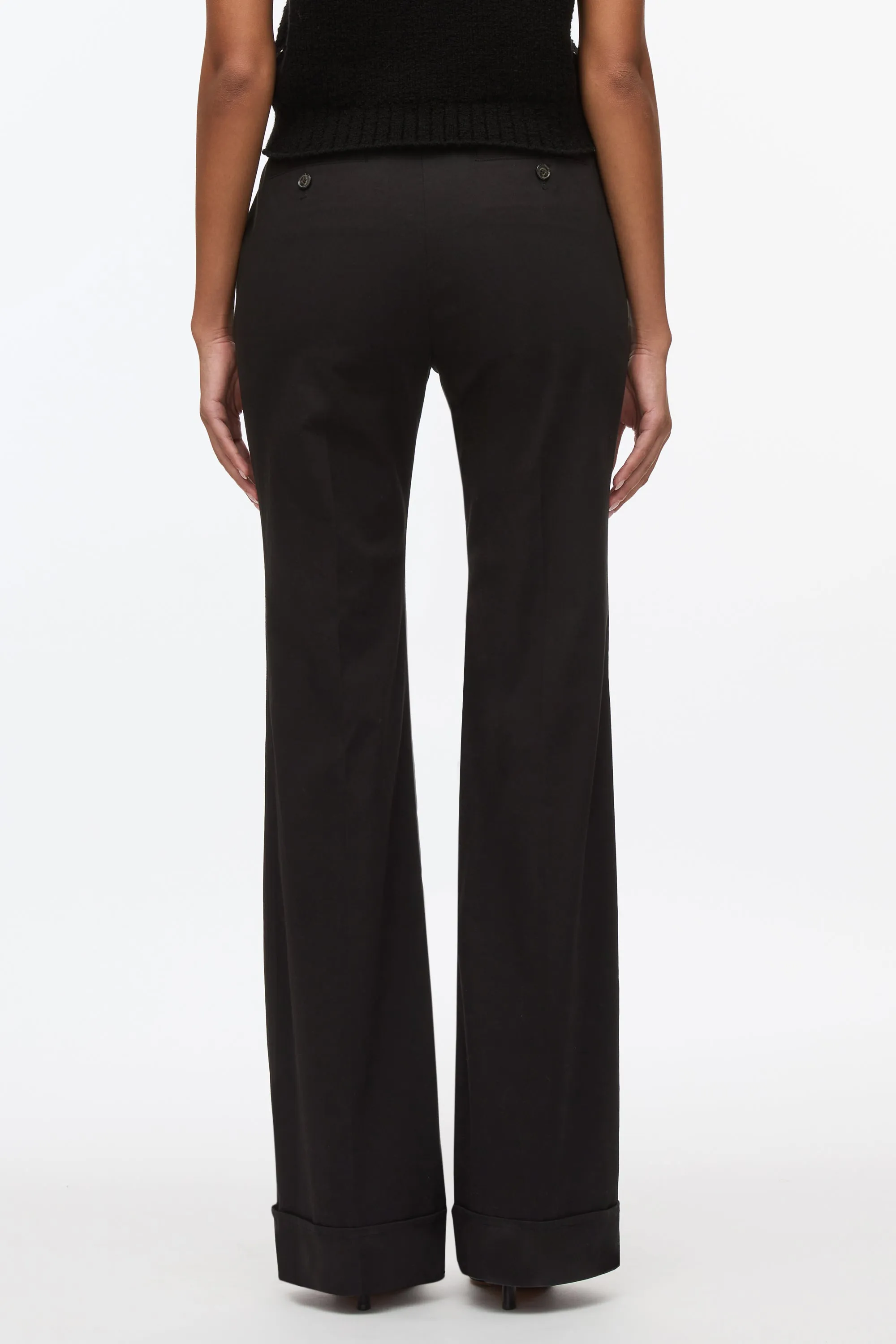 Cuffed Kick Flare Pant