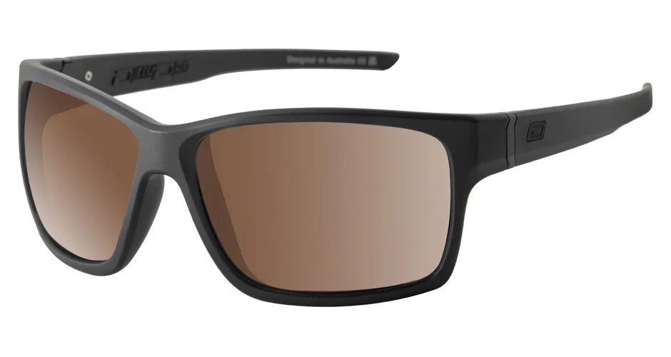 DD Cosmic - Satin Black/Brown Polarised