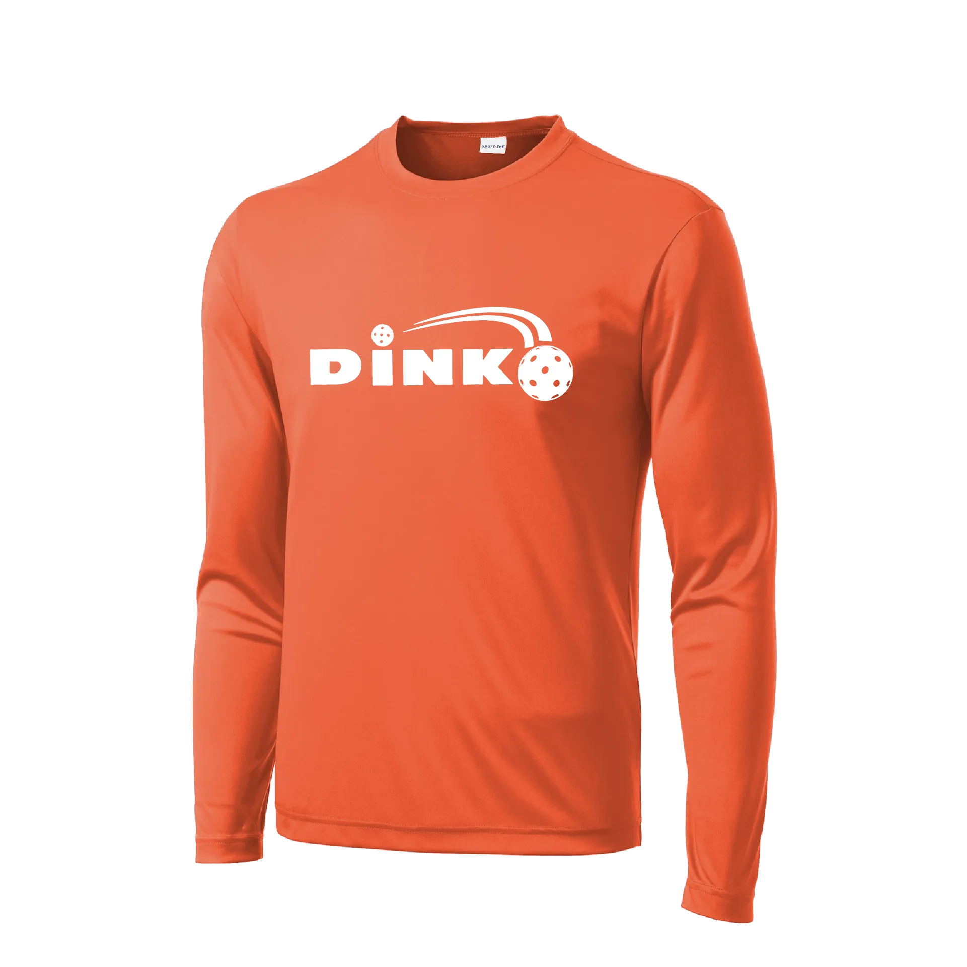 Dink | Men's Long Sleeve Athletic Shirt | 100% Polyester