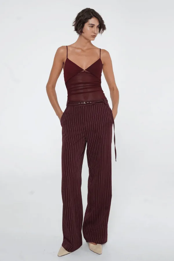 Eden Bodysuit Merlot