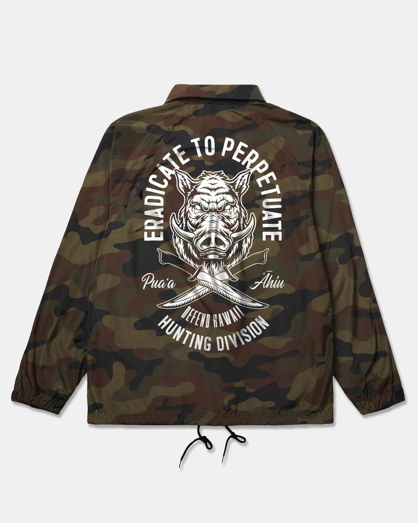 ERADICATORS Camo Coaches Jacket