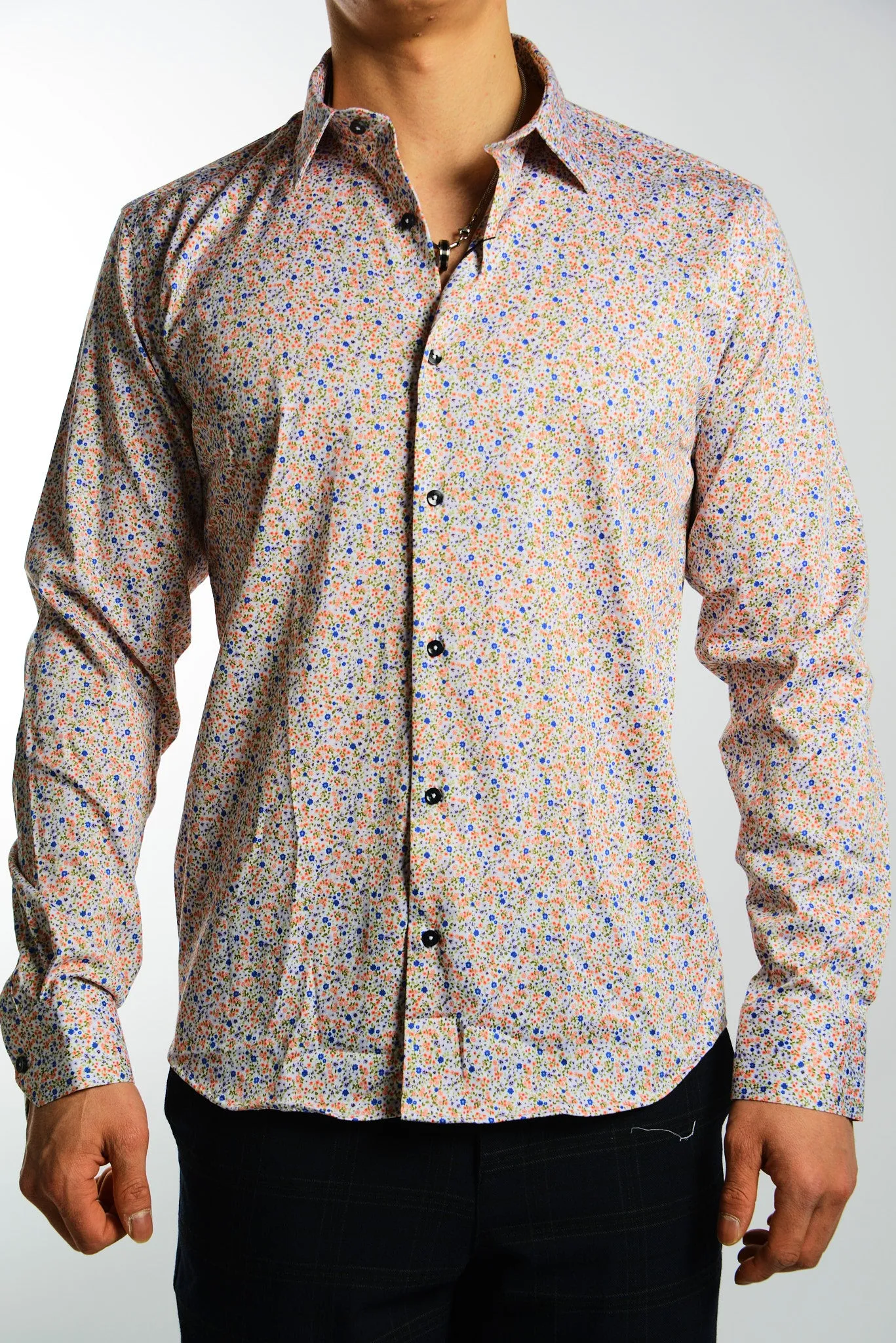 EURO SATEEN LS SPORT SHIRT