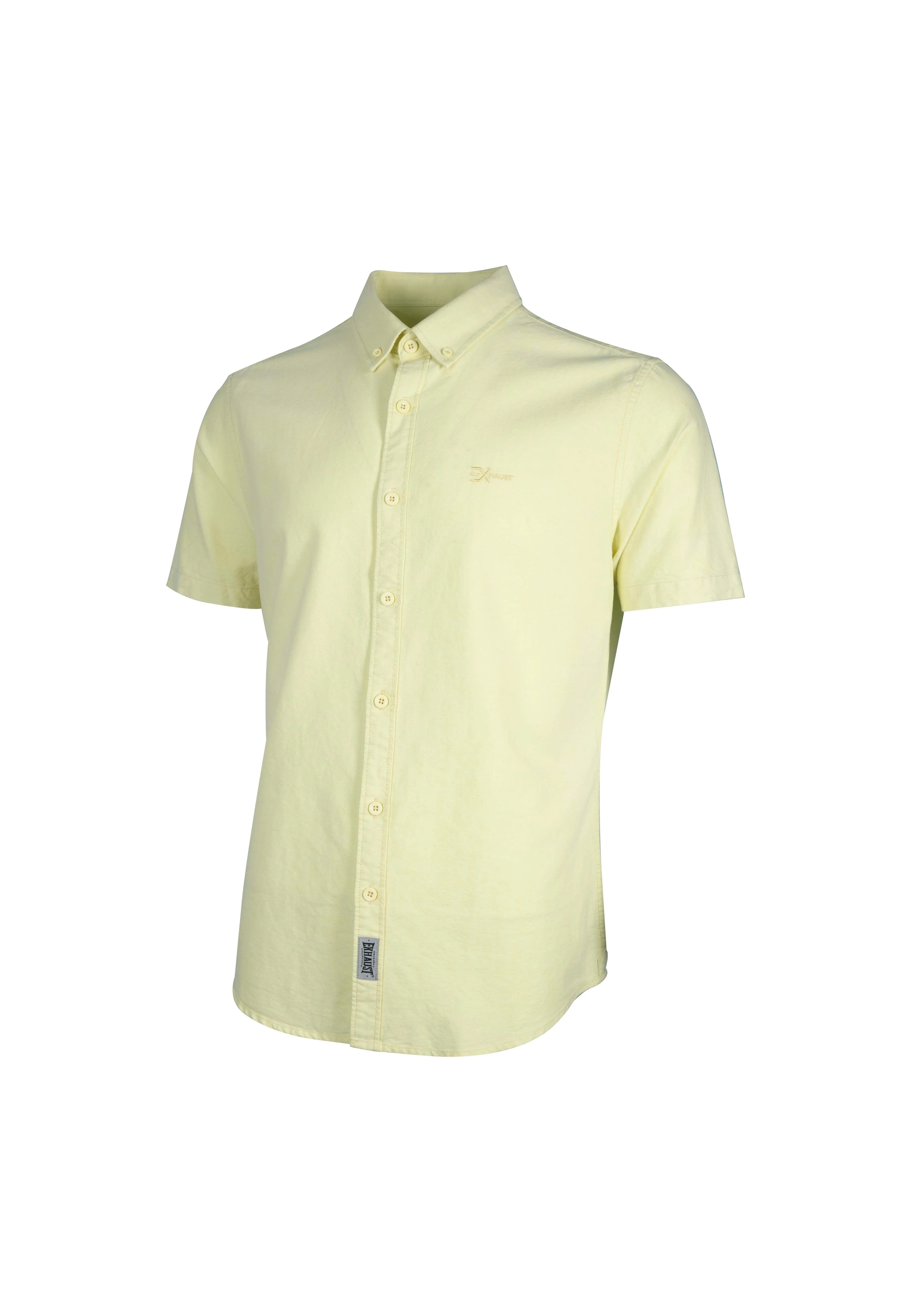 EXHAUST 100% Cotton Short Sleeve Shirt [Slim Fit] (SET A) 1314