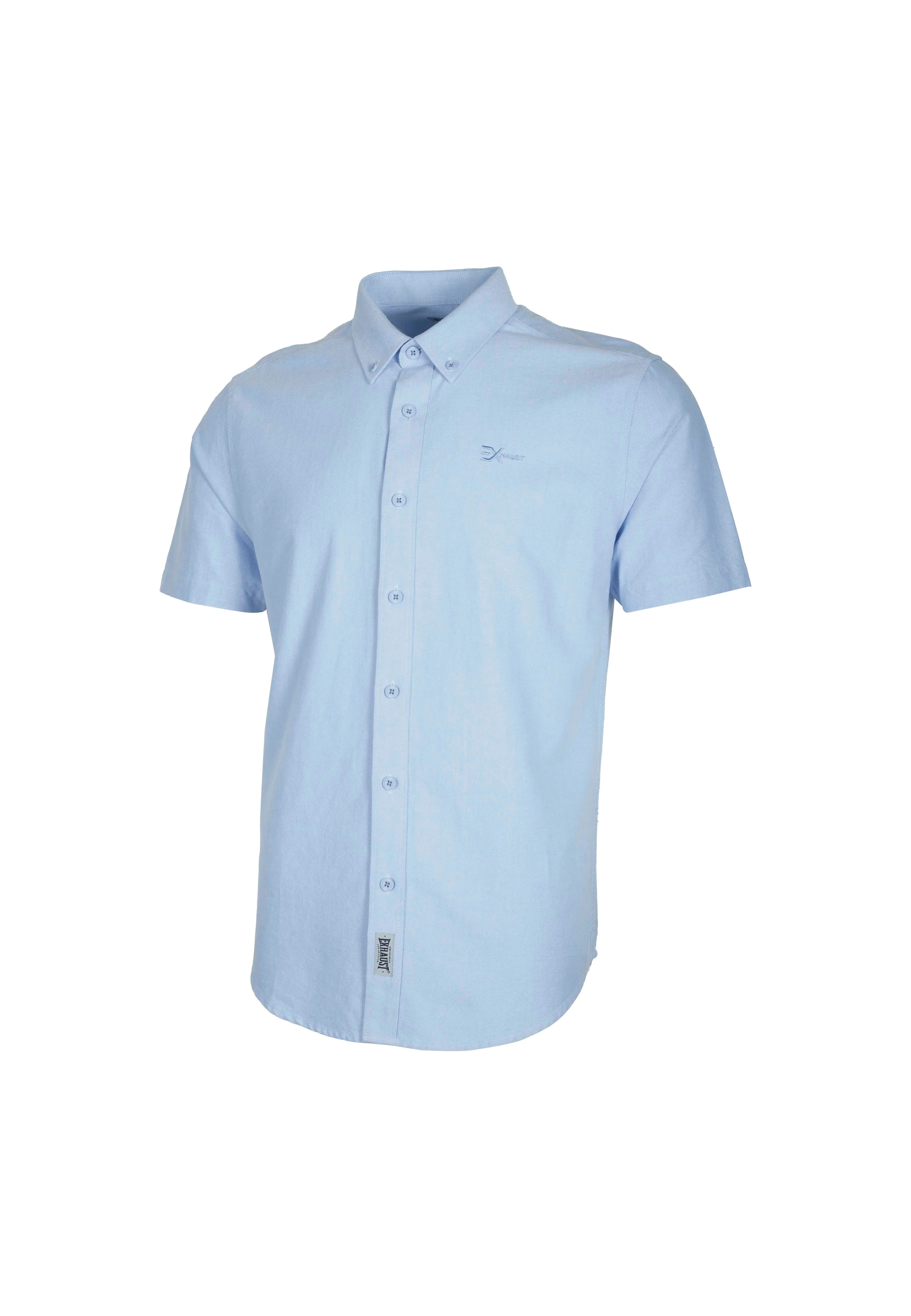 EXHAUST 100% Cotton Short Sleeve Shirt [Slim Fit] (SET A) 1314