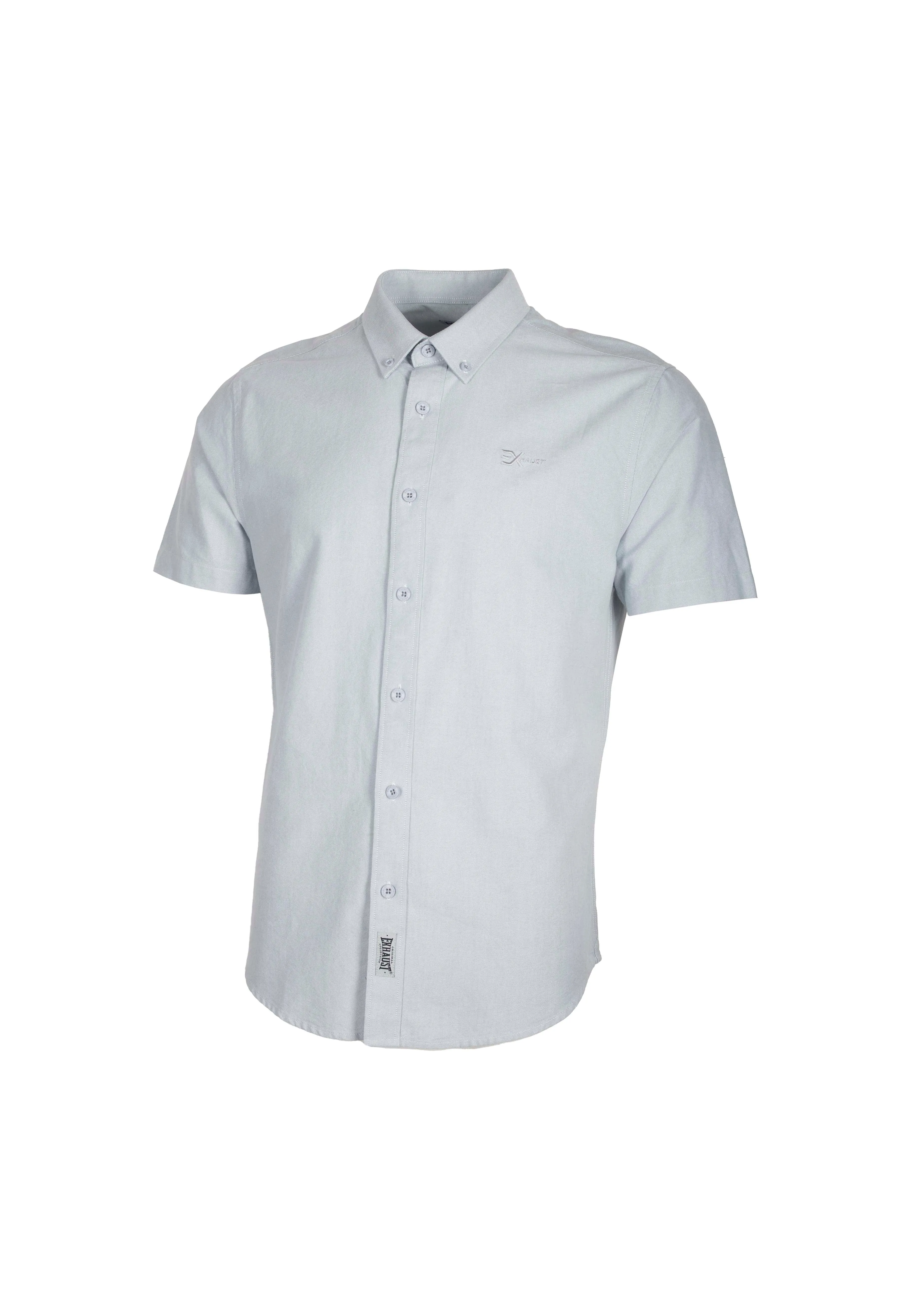 EXHAUST 100% Cotton Short Sleeve Shirt [Slim Fit] (SET A) 1314