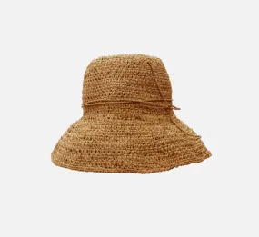 Fany raffia sun hat