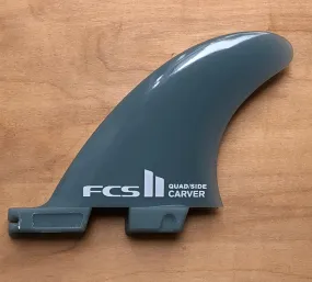 FCS II CARVER GLASS FLEX QUAD REAR FINS