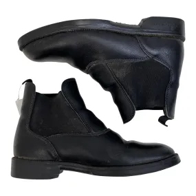 Fouganza '100 Jodhpur' Paddock Boots in Black - Women's 4.5