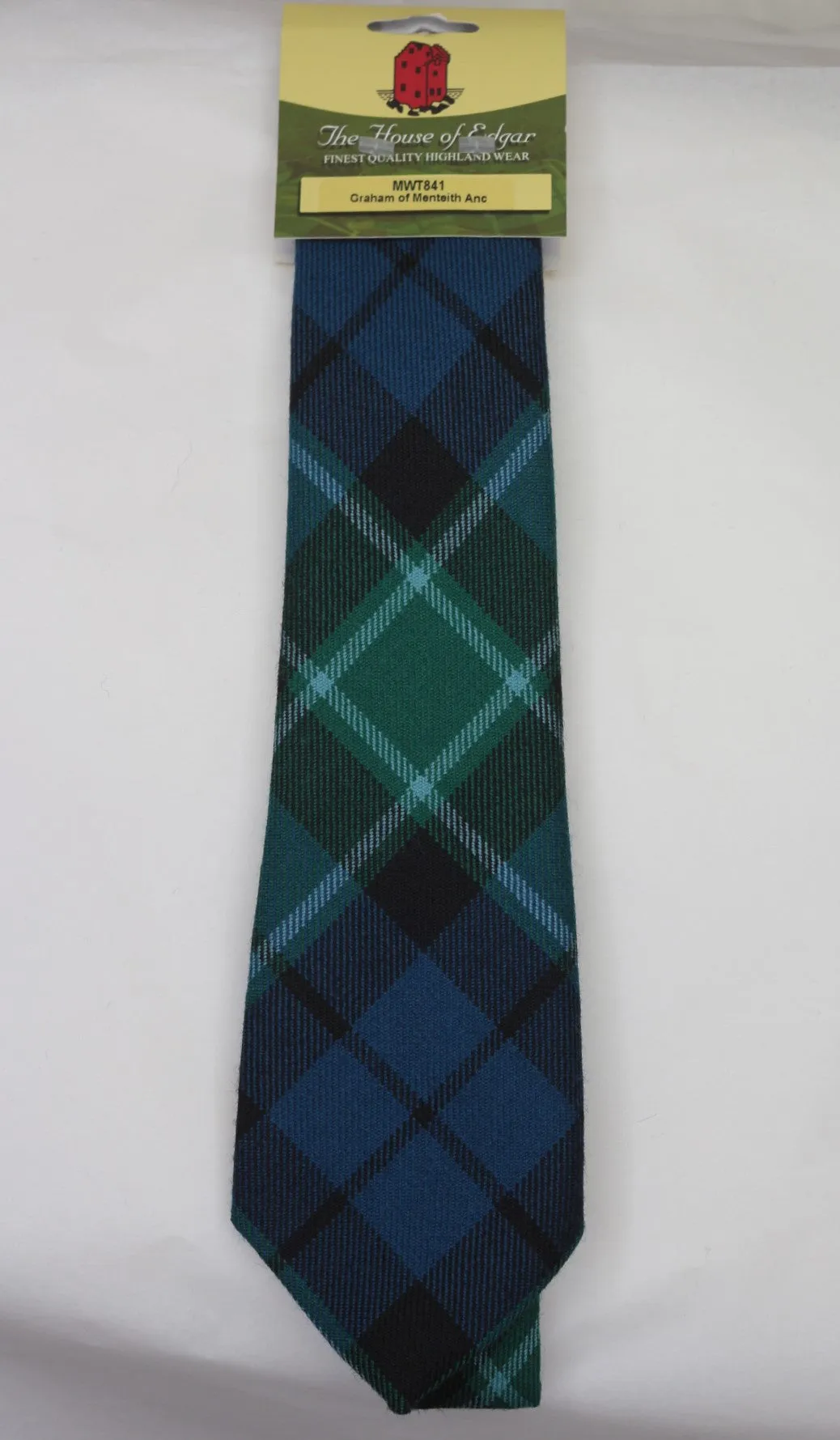 Graham of Menteith Ancient Tartan Tie - House of Edgar weavers