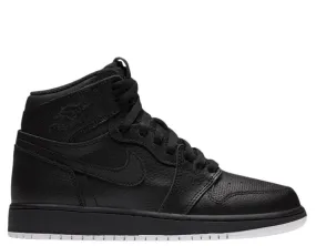 (GS) Air Jordan 1 Retro High OG 'Black Perforated' (2017) 575441-002