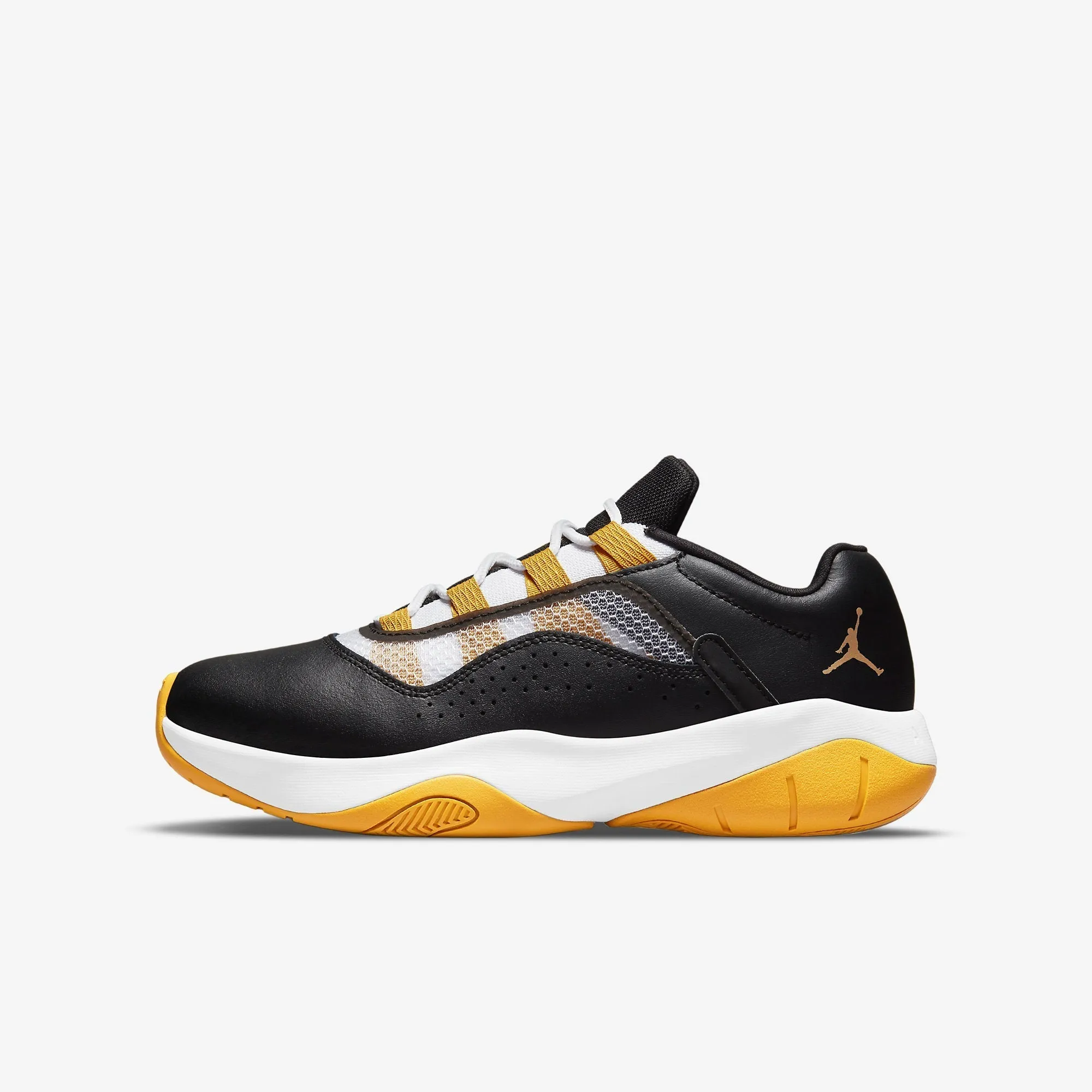 (GS) Air Jordan 11 CMFT Low 'Black / Gold' (2021) DM9482-001