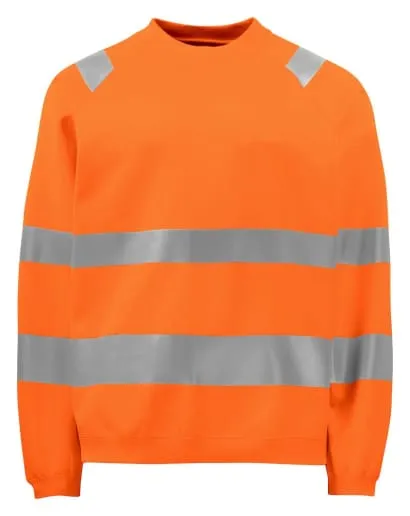 High Visibility Projob 6106 Hi Vis Sweatshirt - Class 3