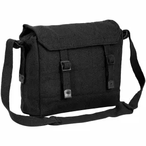 Highlander Canvas Webbing Haversack 5L Black