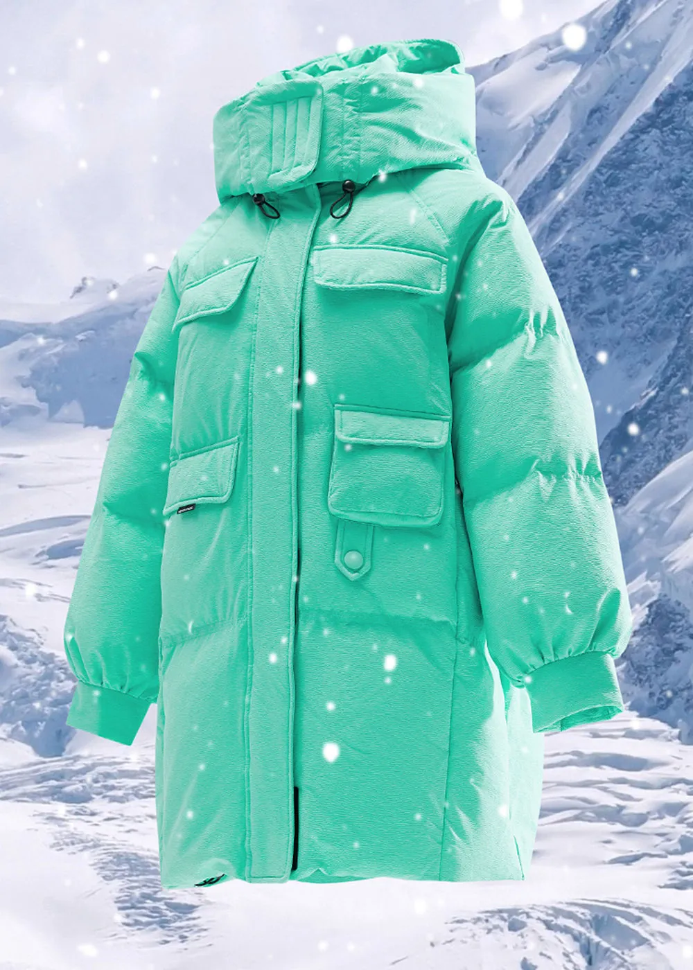 Hooded Down Puffer Coat