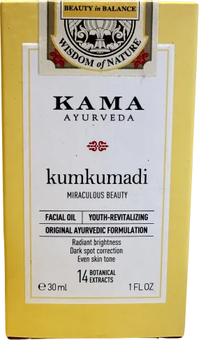 KAMA AYURVEDA Kumkumadi Facial Oil 30ml