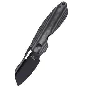 Kizer October Micarta Black V3569A1 (2.9 Black)